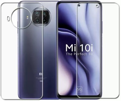 Penvag Front and Back Tempered Glass for Mi 10i(Pack of 2)