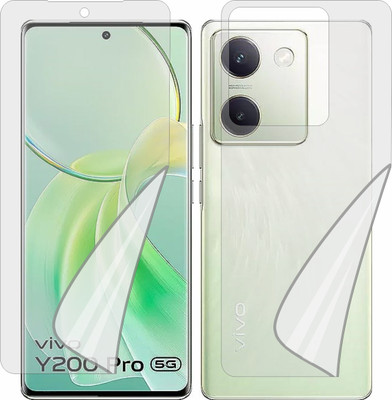 Mobling Front and Back Tempered Glass for Vivo Y200 Pro 5G(Pack of 1)