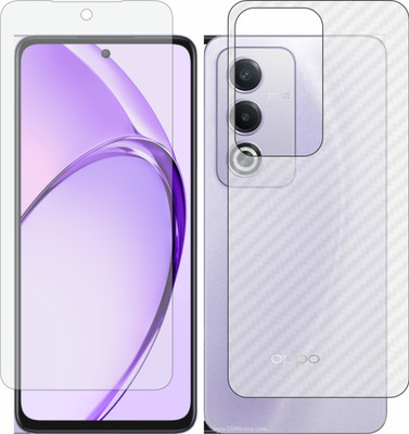 MOBART Front and Back Tempered Glass for Oppo A80(Pack of 2)