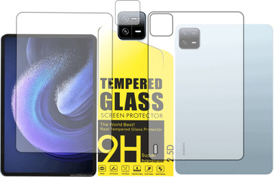 RapTag Front and Back Tempered Glass for Xiaomi Mi Pad 6 11 inch(Pack of 2)