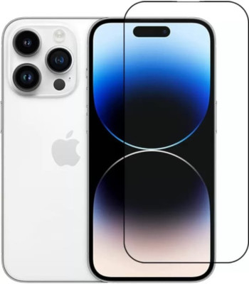 DOWRVIN Front and Back Tempered Glass for APPLE IPHONE 14 PRO FRONT AND BACK TEMPERED GLASS(Pack of 2)
