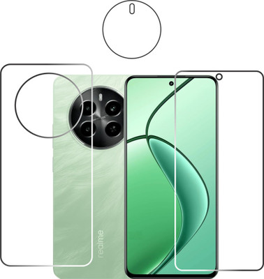 chakoor Front and Back Tempered Glass for Realme P1 5G(Pack of 3)