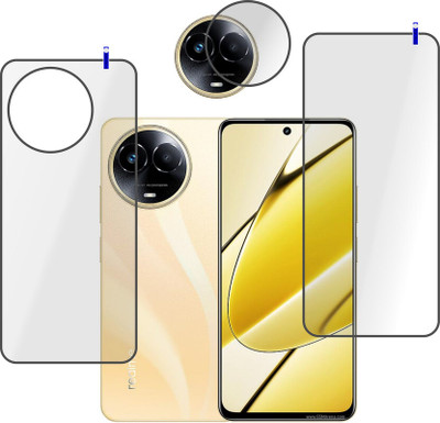 Cinzia Front and Back Tempered Glass for Realme 11 5G(Pack of 3)