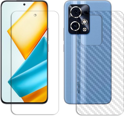 MUTAALI Front and Back Tempered Glass for Honor 90 GT(Pack of 1)