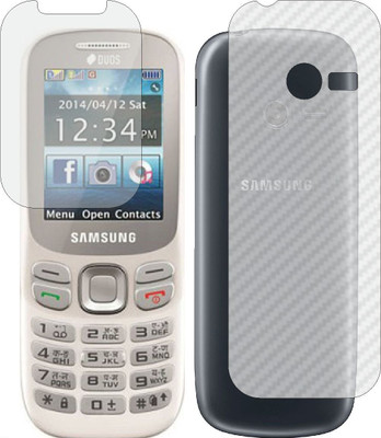 Fasheen Front and Back Tempered Glass for SAMSUNG METRO B313E(Pack of 2)