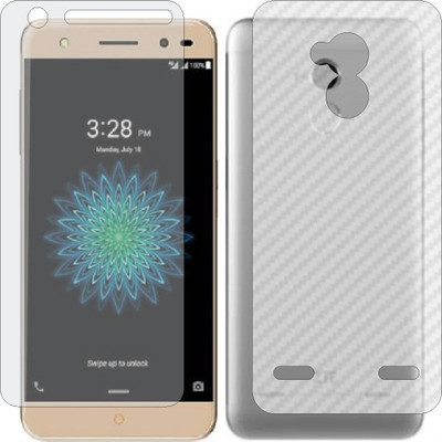 Fasheen Front and Back Tempered Glass for ZTE BLADE V7 LITE(Pack of 2)