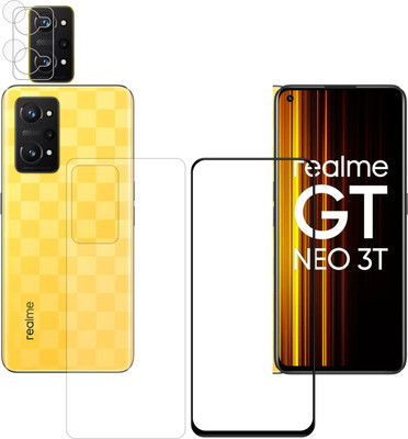 Vatsin Front and Back Tempered Glass for Realme GT Neo 2(Pack of 3)