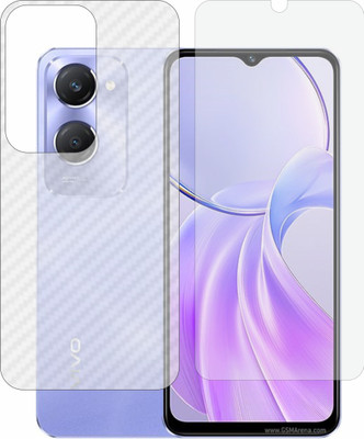 MOBART Front and Back Tempered Glass for Vivo Y28s(Pack of 2)