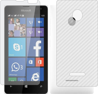 MOBART Front and Back Tempered Glass for MICROSOFT LUMIA 435(Pack of 2)