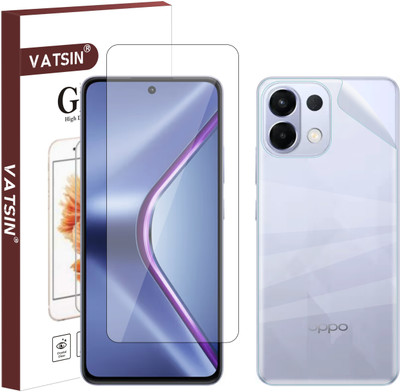 Vatsin Front and Back Tempered Glass for OPPO K13 5G(Pack of 2)