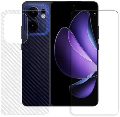 MUTAALI Front and Back Tempered Glass for Oppo Reno13 F 5G(Pack of 1)