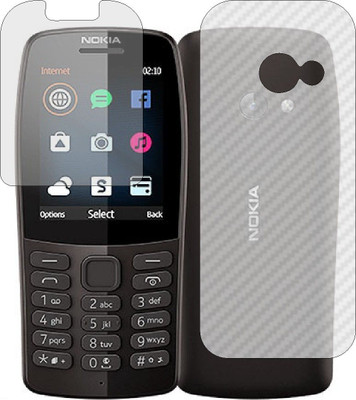 MOBART Front and Back Tempered Glass for NOKIA 210(Pack of 2)