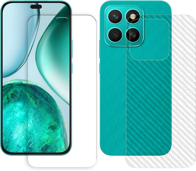 ARBAN Front and Back Tempered Glass for Honor X8c 4G Tempered Glass Screen Protector | Anti-Scratch | Edge to Edge Full Coverage | 9H Hardness (1 FRONT TEMPERED GLASS AND 1 BACK CARBON FIBER SKIN)(Pack of 2) ARBAN Front and Back Tempered Glass for Honor X8c 4G Tempered Glass Screen Protector | Anti-Scratch | Edge to Edge Full Coverage | 9H Hardness (1 FRONT TEMPERED GLASS AND 1 BACK CARBON FIBER SKIN)(Pack of 2)