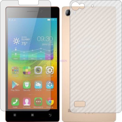 Fasheen Front and Back Tempered Glass for LENOVO VIBE X2 AP (Front Matte Finish & Back 3d Carbon Fiber)(Pack of 2)