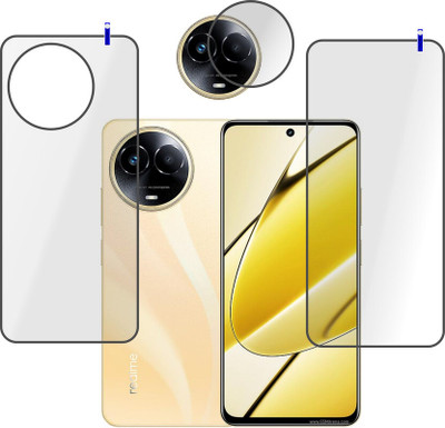 Cinzia Front and Back Tempered Glass for Realme 11 5G(Pack of 3)