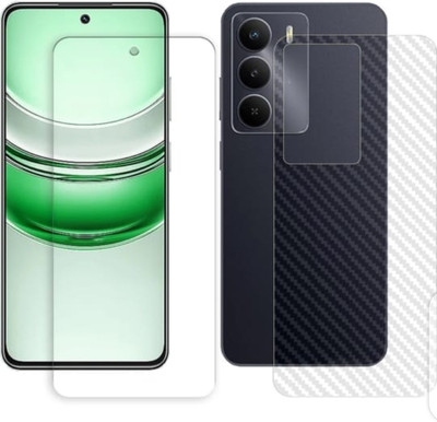 DOWRVIN Front and Back Tempered Glass for REALME NARZO 80 LITE 5G(Pack of 2)