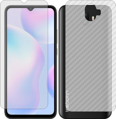 MOBART Front and Back Tempered Glass for KARBONN TITANIUM S9 PLUS(Pack of 2)