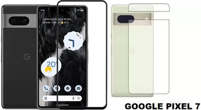 AKSHUD Front and Back Tempered Glass for Google Pixel 7, Pixel 7(Pack of 1)