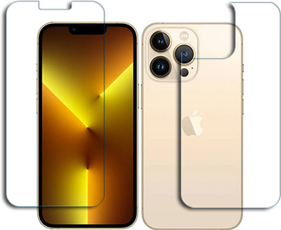 ARBAN Front and Back Tempered Glass for Apple iPhone 13 Pro Max FRONT BACK(Pack of 1)