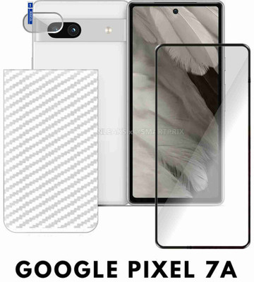 Olonga Front and Back Tempered Glass for GOOGLE PIXEL 7A(Pack of 3)