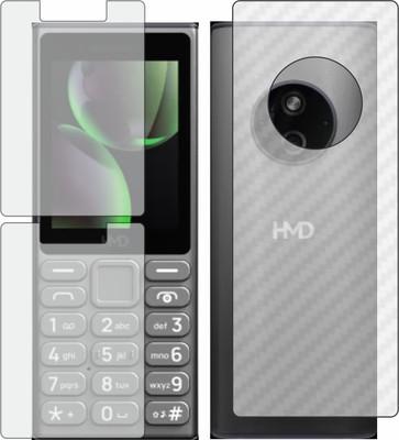 Mobling Front and Back Tempered Glass for Hmd 110 4G(Pack of 2)