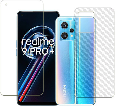 SOMTONE Front and Back Tempered Glass for Realme 9 Pro PLUS FRONT BACK(Pack of 1)