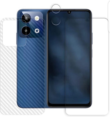 DB Front and Back Tempered Glass for LAVA STORM LITE 5G(Pack of 3)