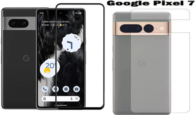 BRENZZ Front and Back Tempered Glass for Google Pixel 7, Pixel 7(Pack of 1)