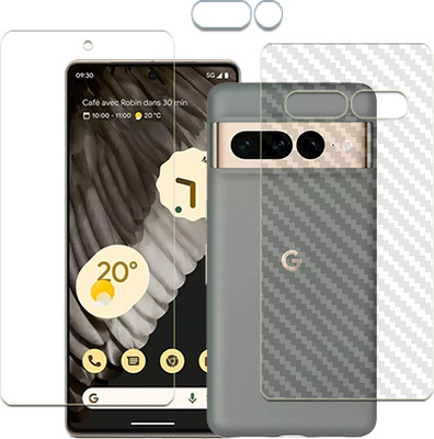 20SKY Front and Back Tempered Glass for Google Pixel 7 Pro FRONTBACK AND CAMERA LENS SCREEN GUARD(Pack of 1)