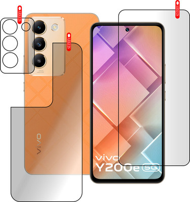 ARKEIS Front and Back Tempered Glass for vivo Y200e 5G(Pack of 3)