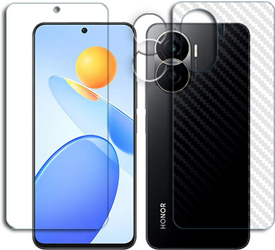 20SKY Front and Back Tempered Glass for Honor Play7T Pro 5G FRONTBACK AND CAMERA LENS SCREEN GUARD(Pack of 1)