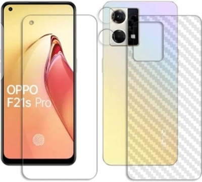 DB Front and Back Tempered Glass for OPPO F21S PRO FRONT AND BACK( C) TEMPERED GLASS(Pack of 2)