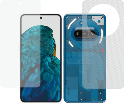 Fasheen Front and Back Tempered Glass for Nothing Phone (3a)(Pack of 2)