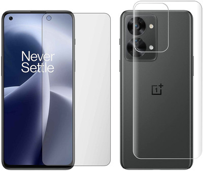 4 YARDS Front and Back Tempered Glass for OnePlus Nord 2T 5G (Matte Finish)(Pack of 1)