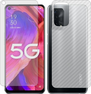 MOBART Front and Back Tempered Glass for OPPO A93 5G(Pack of 2)