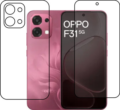 chakoor Front and Back Tempered Glass for OPPO F31 5G(Pack of 3)
