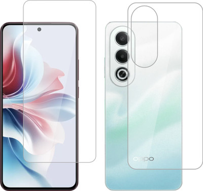 Ten To 11 Front and Back Tempered Glass for Oppo K12x 5G(Pack of 2)