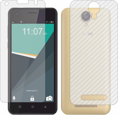 MOBART Front and Back Tempered Glass for IVOOMI V5(Pack of 2)