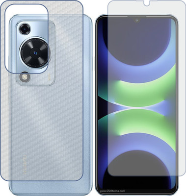 Mobling Front and Back Tempered Glass for Huawei Nova Y63 GFYLX1(Pack of 2)