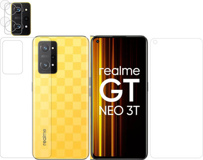 Vatsin Front and Back Tempered Glass for Realme GT Neo 2(Pack of 3)
