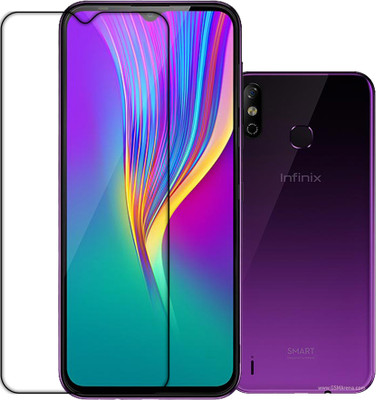 MUTAALI Front and Back Tempered Glass for Infinix Smart 4(Pack of 1)