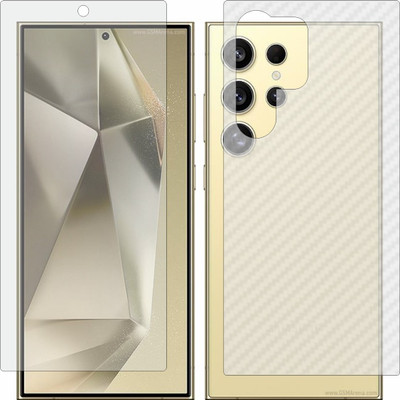 Mobling Front and Back Tempered Glass for Samsung Galaxy S24 Ultra(Pack of 2)