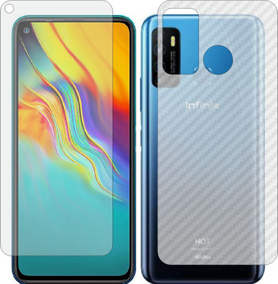 Fasheen Front and Back Tempered Glass for INFINIX HOT 9 PRO(Pack of 2)
