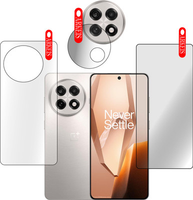 ARKEIS Front and Back Tempered Glass for OnePlus 13R 5G(Pack of 2)