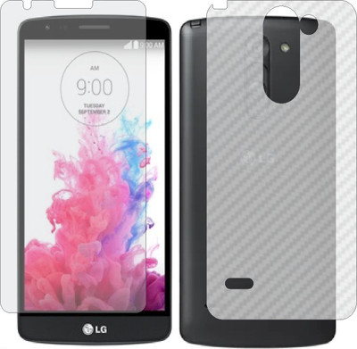 MOBART Front and Back Tempered Glass for LG G3 STYLUS D690(Pack of 2)