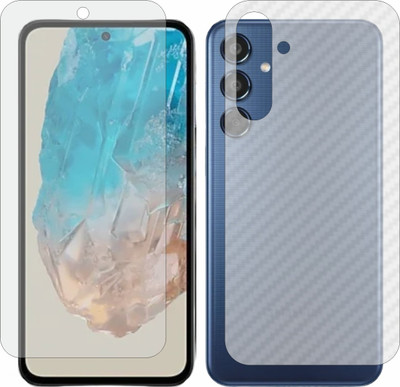 MOBART Front and Back Tempered Glass for Samsung Galaxy M35(Pack of 2)