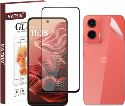 Vatsin Front and Back Tempered Glass for MOTOROLA g35 5G(Pack of 2)