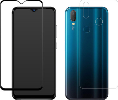 YOGKREETI Front and Back Tempered Glass for Vivo Y11(Pack of 2)