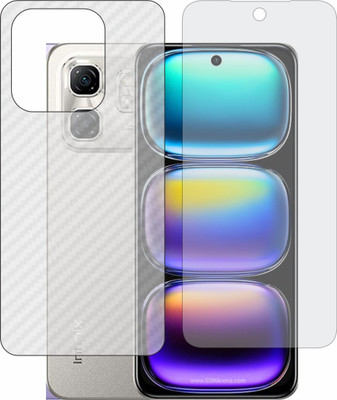 Mobling Front and Back Tempered Glass for Infinix Hot 50 i(Pack of 2)