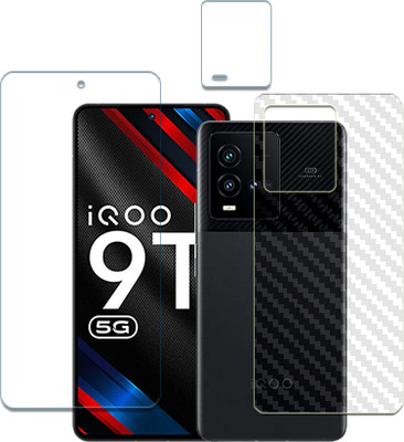 20SKY Front and Back Tempered Glass for iQOO 9T 5G FRONTBACK AND CAMERA LENS SCREEN GUARD(Pack of 1)